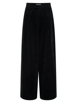 ONLSVEA-NESSA Wide leg fit Ribfluwelen broek