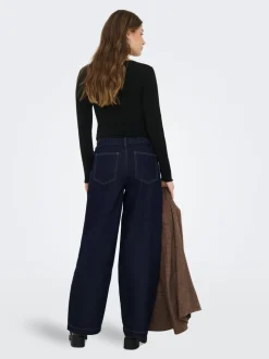 ONLTANNER High waist Wide leg fit Jeans