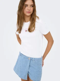 ONLTEXAS Denim rok Korte rok