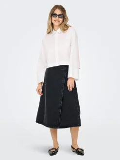 ONLTHEA Denim Denim rok Midi-rok