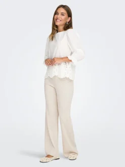 ONLTHEA Baggy fit Gebreide broek
