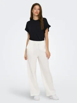 ONLTHYRA Comfort fit Broek met wijde pijpen