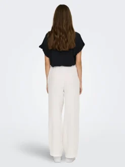 ONLTHYRA Comfort fit Broek met wijde pijpen