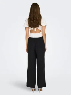 ONLTHYRA Comfort fit Broek met wijde pijpen