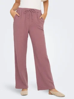 ONLTHYRA Comfort fit Broek met wijde pijpen