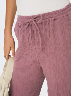 ONLTHYRA Comfort fit Broek met wijde pijpen
