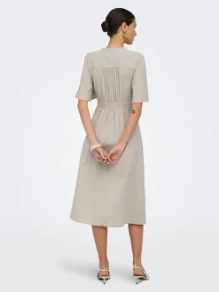 ONLTIZANA Midi-jurk