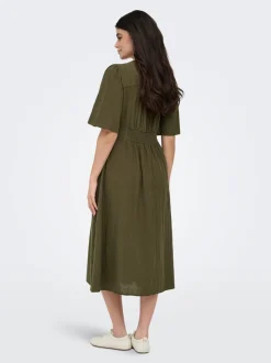 ONLTIZANA Midi-jurk