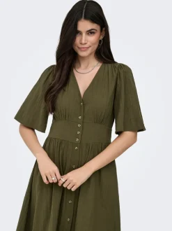 ONLTIZANA Midi-jurk