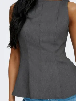 ONLUNITA Peplum top