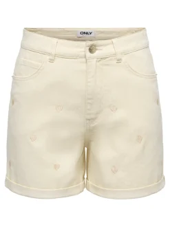 ONLVEGA High waist Mom fit Shorts