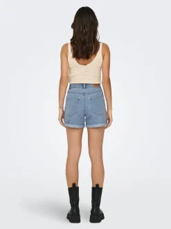 ONLVEGA High waist Regular fit Denim shorts