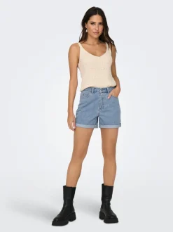 ONLVEGA High waist Regular fit Denim shorts