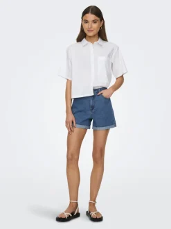 ONLVEGA High waist Regular fit Denim shorts