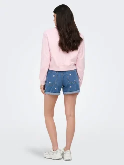 ONLVEGA High waist Mom fit Shorts