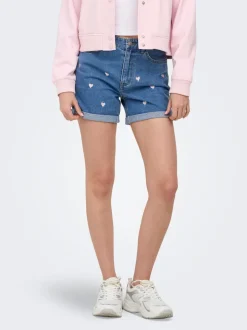 ONLVEGA High waist Mom fit Shorts