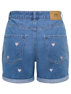 ONLVEGA High waist Mom fit Shorts