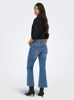 ONLVIOLET High waist Flared fit Enkel lengte Jeans