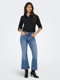 ONLVIOLET High waist Flared fit Enkel lengte Jeans