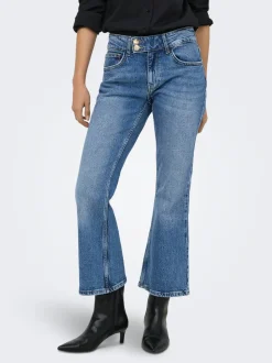 ONLVIOLET High waist Flared fit Enkel lengte Jeans