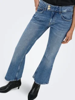 ONLVIOLET High waist Flared fit Enkel lengte Jeans