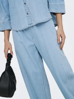 ONLVIX Mid waist Barrel fit Jeans