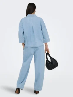 ONLVIX Mid waist Barrel fit Jeans