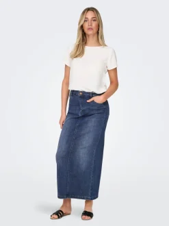 ONLWALO Denim Denim rok Lange rok