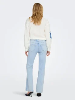 ONLWAUW High waist Flared fit Jeans