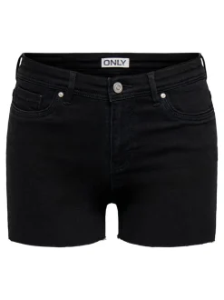 ONLWAUW Mid waist Regular fit Denim shorts