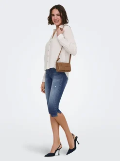 ONLWAUW Mid waist Regular fit Capris