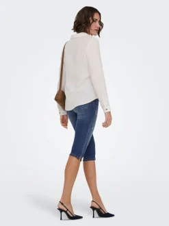 ONLWAUW Mid waist Regular fit Capris