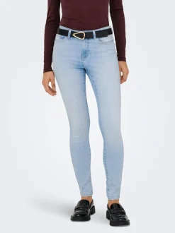 ONLWAUW Mid waist Skinny fit Jeans