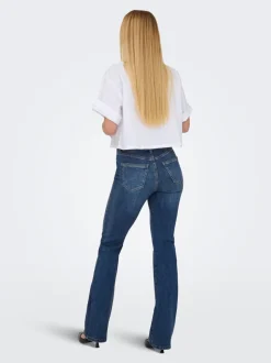 ONLWAUW High waist Flared fit Jeans