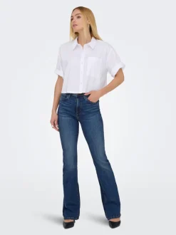 ONLWAUW High waist Flared fit Jeans