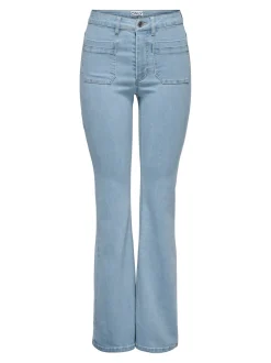 ONLWAUW High waist Flared fit Jeans