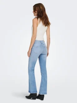 ONLWAUW High waist Flared fit Jeans