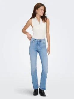 ONLWAUW High waist Flared fit Jeans