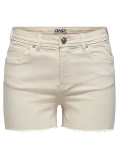 ONLWAUW Mid waist Regular fit Denim shorts