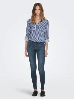 ONLWAUW Mid waist Skinny fit Jeans