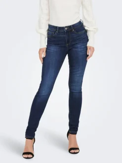 ONLWAUW Mid waist Skinny fit Jeans