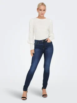 ONLWAUW Mid waist Skinny fit Jeans