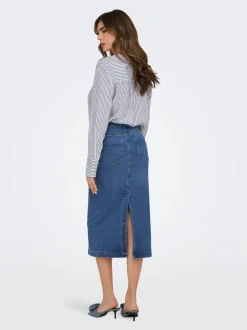 ONLWONDER Denim Denim rok Midi-rok