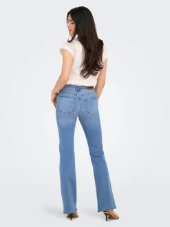 ONLWOW Mid waist Flared fit Jeans