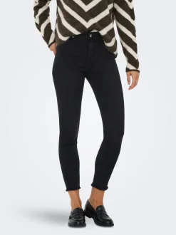 ONLWOW Mid waist Skinny fit Enkel lengte Jeans