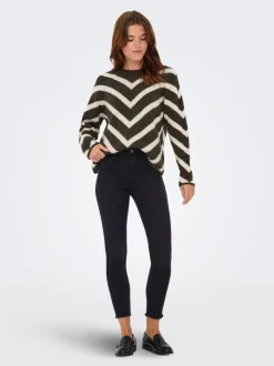 ONLWOW Mid waist Skinny fit Enkel lengte Jeans