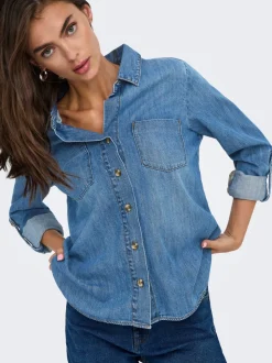 ONLYASMIN Denim overhemd