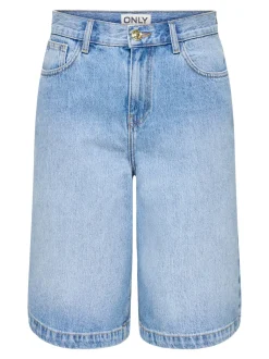 ONLZAGU-DORSI Mid waist Loose fit Denim shorts