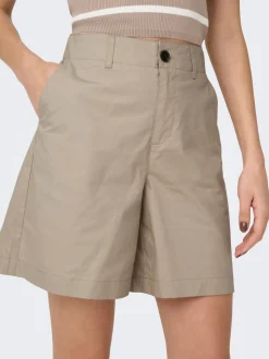 ONLZORA Mid waist Loose fit Bermuda shorts