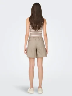 ONLZORA Mid waist Loose fit Bermuda shorts